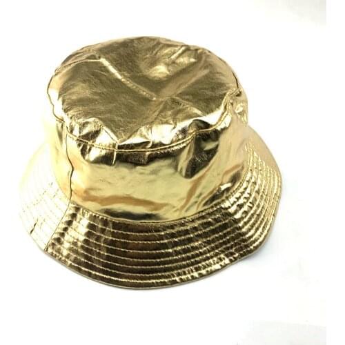 Fashion Unisex Laser Bucket Hat Camping Hats Solid Bob Cap Summer Beach Fishing Caps Sun Protection For Men And Women