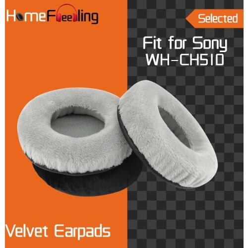 Homefeeling Earpads for Sony WH CH510 Headphones Earpad Cushions Covers Velvet Ear Pad Replacement