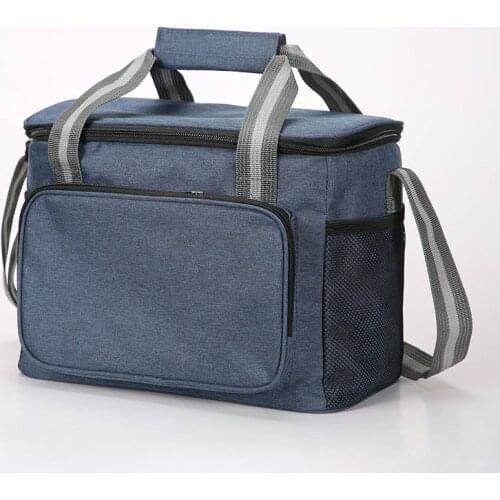 New Picnic Bag Insulation Bag Thickened Outdoor Oxford Cloth Ice Bag Pack Thermal Cold Storage Large-Capacity Portable Lunch Bag