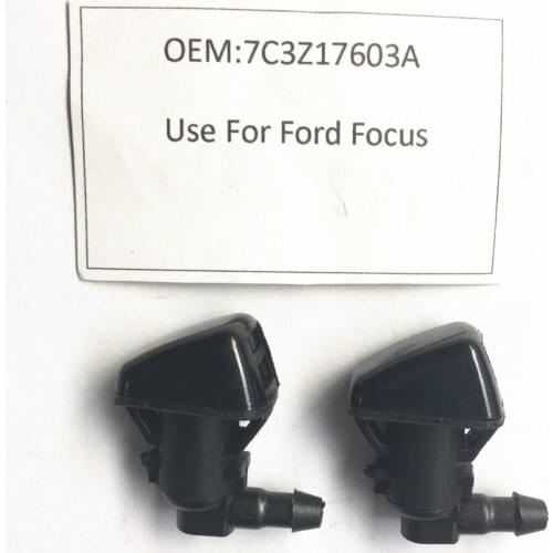NEW CAR 7C3Z17603A 2x WINDSHIELD WIPER SPRAY JET WASHER NOZZLE FIT FOR FORD F250 F350 F450 F550 FOCUS EDGE SUPER DUTY 8S4Z17603A