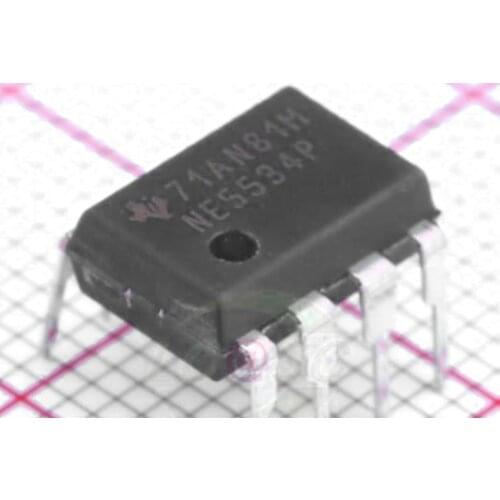 2PCS NE5534P DIP8 NE5534 DIP 5534P DIP-8 Single-channel High-efficiency Low-noise Operational Amplifier Chip IC New