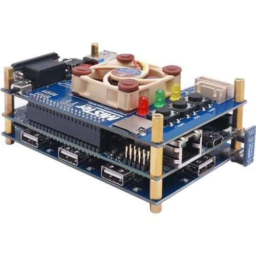 Manual Welding USB HUB Extender Board For Mister FPGA 7 USB Ports IO Board For Terasic DE10 Nano Moudle Supplies Accessories