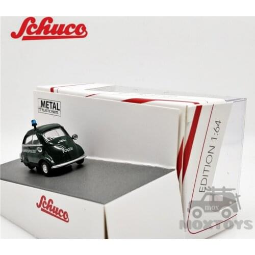 Schuco 1:64 Isetta POLICE Diecast Model Car