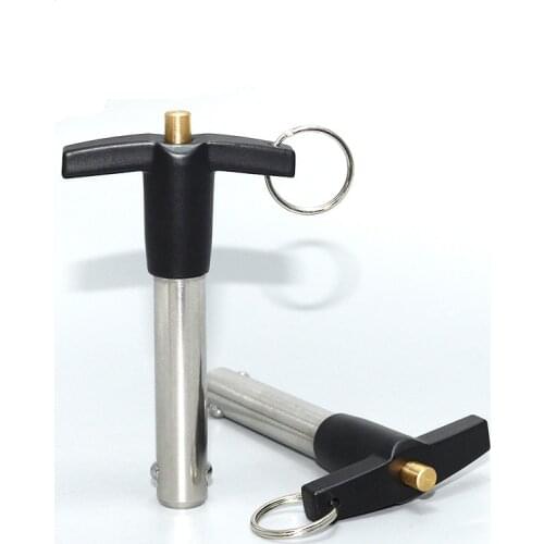 Ball head locking pin MS17985 safety pin handle stop pin T-type latch steel ball quick release pin diameter 5 6 8