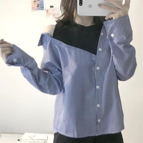 YANQINGHUAN Women's Shirts With Embroidery