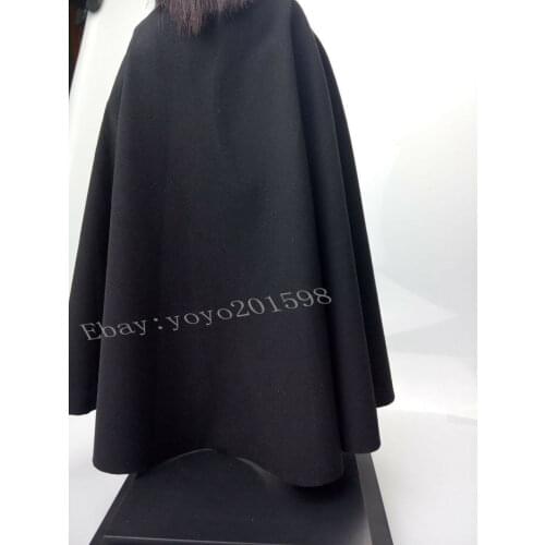 1/6 Scale Black Cloak Model for 12" Male Body Action Figure Doll Toys