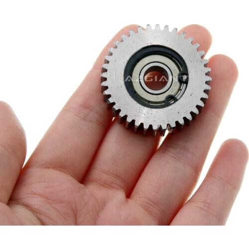 1PCS 36Teeth Steel Metal Gear Electrical Motor Bicycle Wheel Bearing 608Z 8MM Inner Hole Diameter Bore Electronic Bike Tricycle