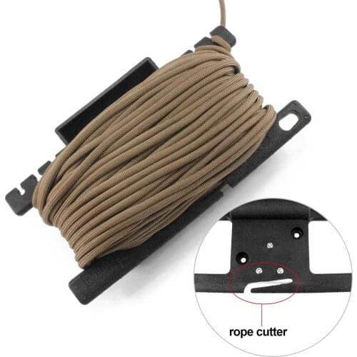 2pcs Multifunctional Outdoor Paracord Winder Fishing Line Cable Parachute Lanyard Rope Ladder Spool Holder Organizer Shaft Tools