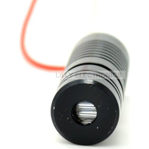 650nm 660nm 100mW Red Laser Line Module 14.5x45mm 3-5VDC