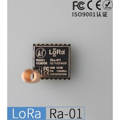 Free shipping 2PC original SX1278 LoRa Ra-01 spread spectrum wireless module / ultra far 10KM / 433M wifi module