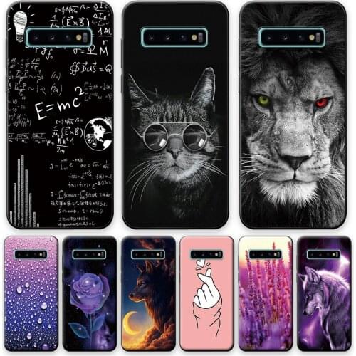 For Samsung S10 Plus Case Soft Case For Samsung S10 Plus Phone Case For Samsung Galaxy S10 Plus TPU Silicone Back Cover S10 Plus
