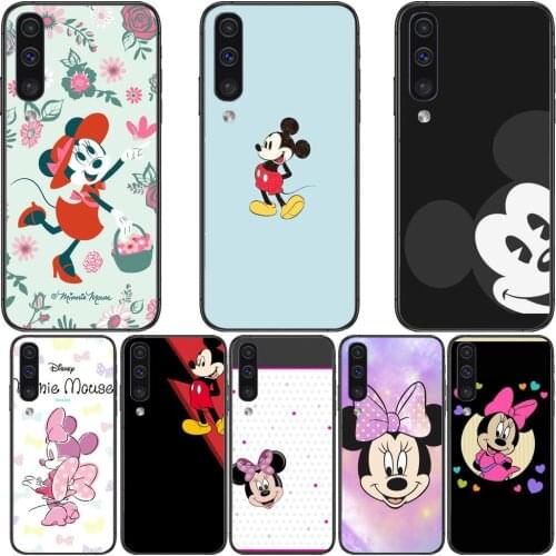 Calling Mickey Minnie Mouse Phone cover hull For SamSung Galaxy S8 S9 S10E S20 S21 S5 S30 Plus S20 fe 5G Lite Ultra black soft c