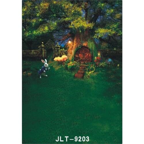 Forest Party Theater Backgrounds for Photo Studio Photography Fond Studio Computer Printed Photo Backdrops for Wedding Children