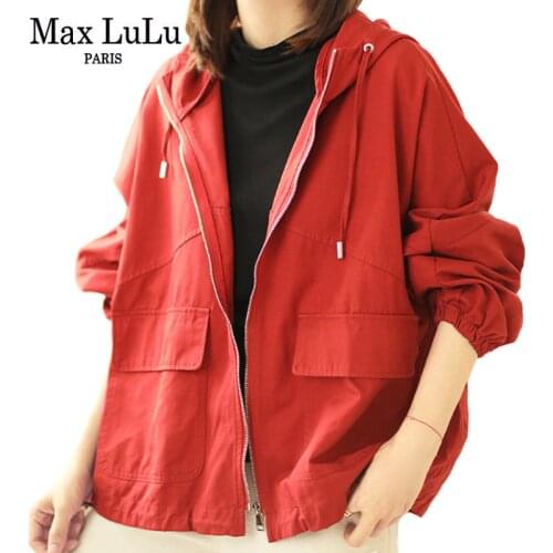 Женские демисезонные куртки Max LuLu China At AliExpress