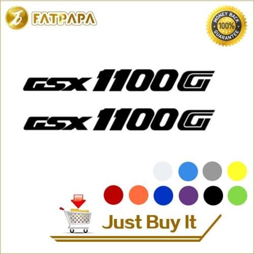 Motorcycle bike Fuel tank Wheels Fairing notebook Luggage helmet MOTO Sticker decals For SUZUKI GSX 1100G GSX1100G