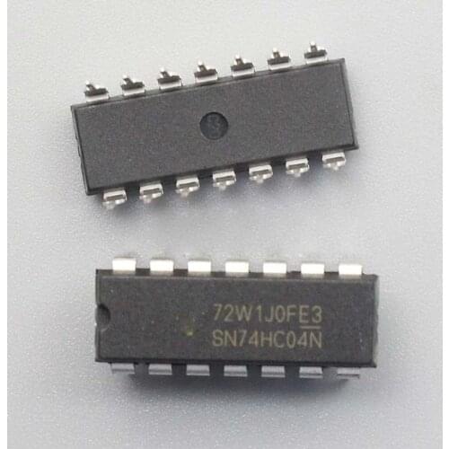 New 100pcs/lot 74HC04 74HC04N SN74HC04N HD74HC04P Two input NOR gate four DIP-14