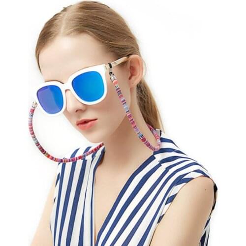 Practical Eyeglass Sunglasses Cotton Neck String Cord Retainer Strap Eyewear Lanyard Holder High-End Ethnic Rope Glasses Chain