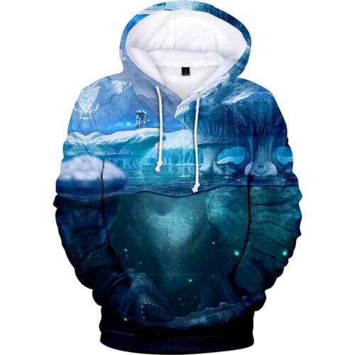 Anime Subnautica Below Zero Game 3D Prints Hoodies Women Men Fashion Long Sleeve Sweatshirt Hot Casual Streetwear Clothes Kawaii