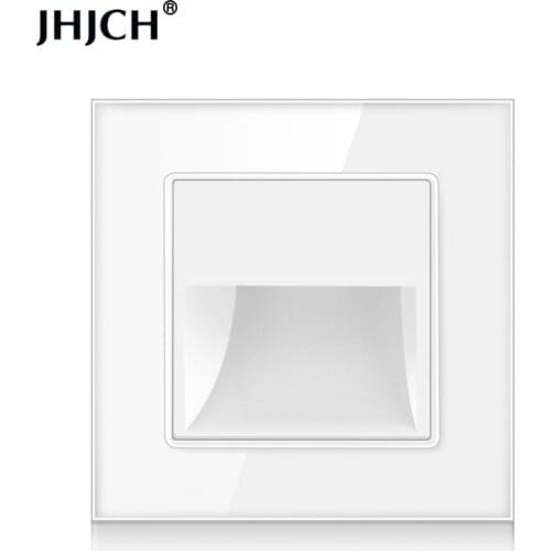 JHJCH 86 embedded led night light household corner lamp corridor staircase aisle switch control foot lamp