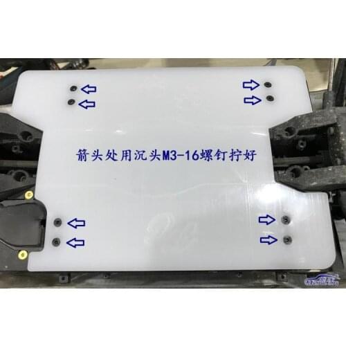 Chassis Plate Guard Shield Protection FOR Team Magic TM E6 E63 RAPTOR