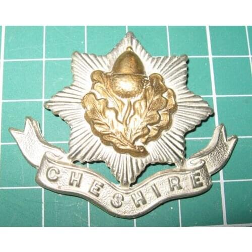 Badges custom Low price custom Cap badge Wholesale silver gold WW1 Cap badge top quality custom made military cap badge