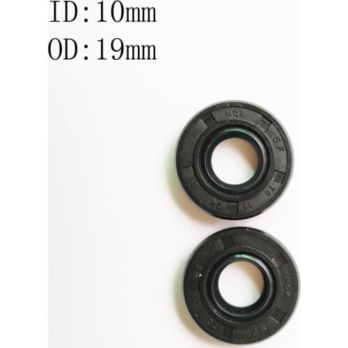 1PCS 10X19X4/5/6/7/10MMNBR Shaft Skeleton Oil Seal TC Nitrile Rubber Ring Gasket