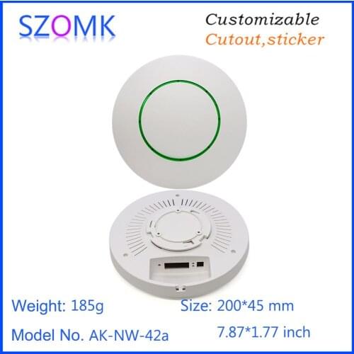 10 pcs, 200*45mm plastic enclosure router controller box szomk smart home abs plastic housing electronics pcb device box