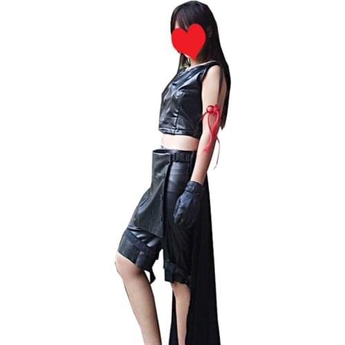 2017 Final Fantasy Tifa Lockhart Cosplay Costume Custom Made