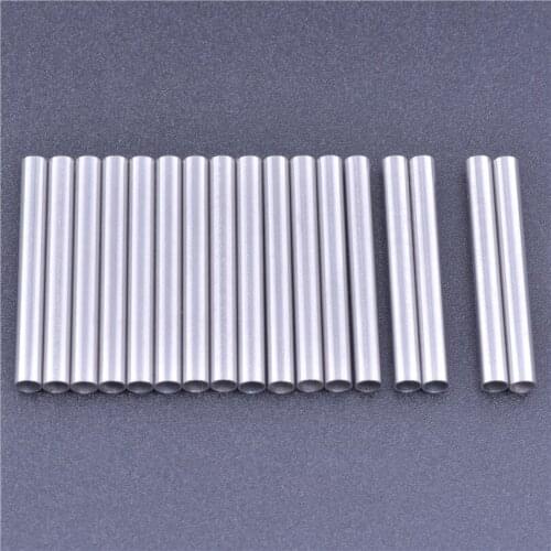 30Pcs/Lot Stainless Steel Straight Tube Spacer Beads Connector Fit 1.2mm Cord Charms Bracelet Necklaces Jewelry Wholesale