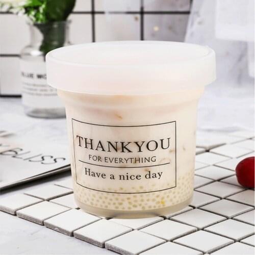 30pcs/pack 8x5.5CM Transparent THANK YOU sticker Personalized Name Tag Stickers Logo Labels For Water Bottle School