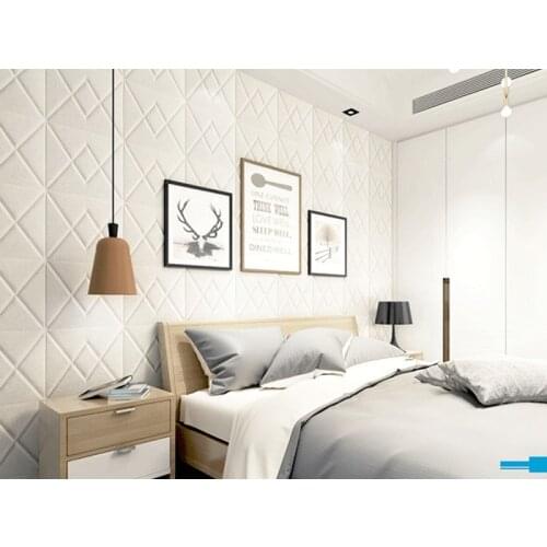 3D ceiling wall sticker living room roof decoration sticker roof balcony wall top embossed wallpaper self-adhesive