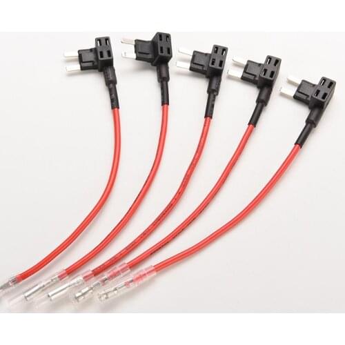 5PCS New 2016 Fuse TAP Adapter Mini (ATM APM) Blade Fuse Holder 32V For Auto Car Accessories Hot Sale