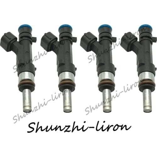 4pcs Fuel Injector Nozzle For Audi A6 2.4 3.2 B-M-W 4F OEM:0280158053 06E133551 0 280 158 053 06E 133 551