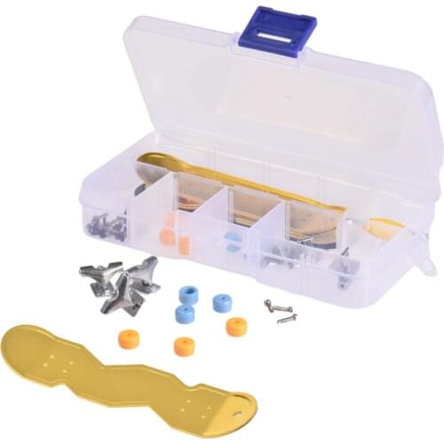 Finger Toy Skateboard Suit DIY Educational Fingerboard Toy Skateboard Mini Finger Boards Skate Novelty Finger Toys