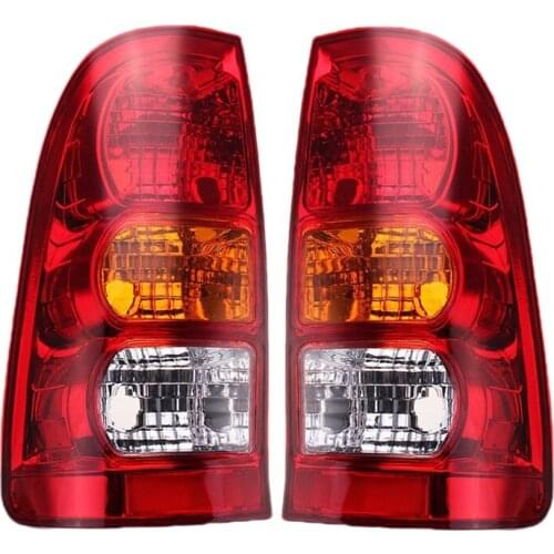 Red Left and Night Taillight Brake Lights for Toyota Hilux 2005-2011