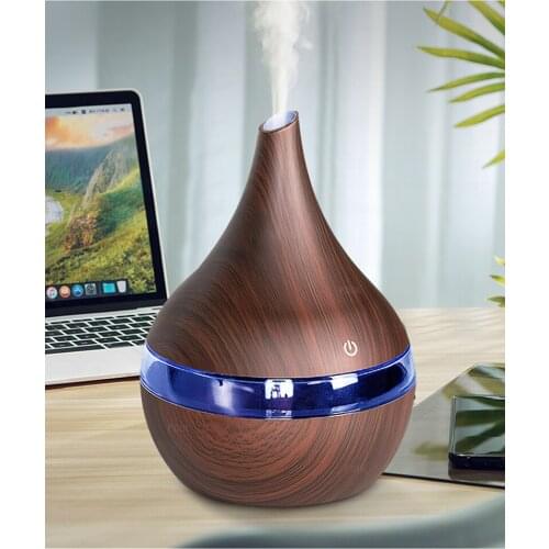 Buy one get one free aromatherapy air humidifier wood aromatherapy essential oil diffuser humidifier household sprayer