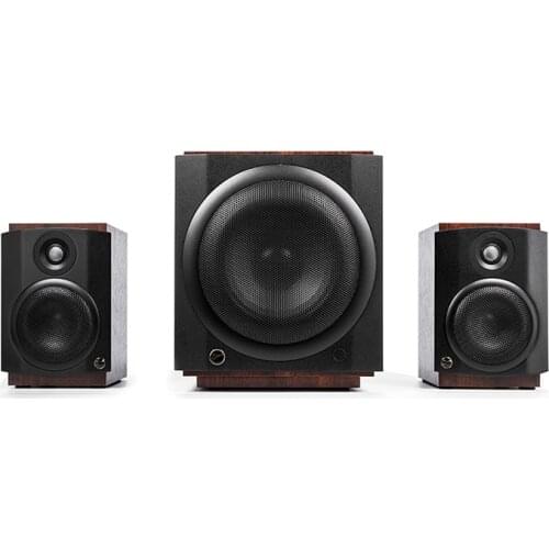 M-80W Multimedia 2.1 channel WLAN WIFI wireless Bluetooth speaker 2 way 2th vented 8+4 inch Bass+ 20mm solid dome tweeter