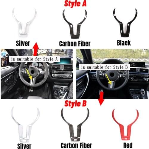 For BMW F20 F21 F22 F23 F30 F32 F33 F34 F36 F39 F15 F16 F26 F06 F13 F80 F82 F85 F86 Car Steering Wheel stickers Car Accessories