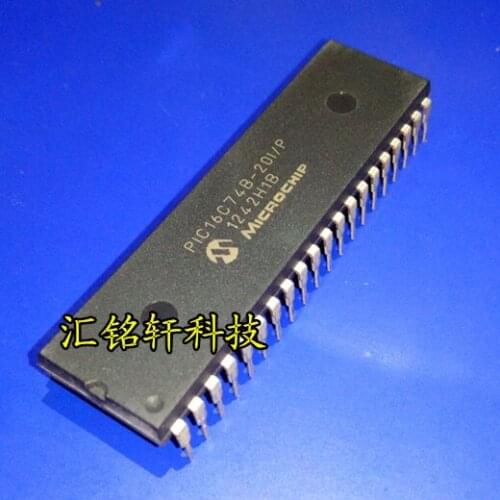 100% New&original PIC16C74B-20/P DIP40 MicrochiP8 100