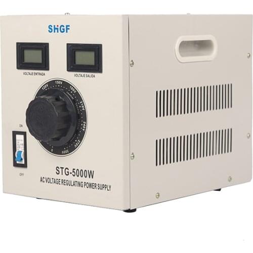 STG 5000Watt Single Phase AC Automatic Voltage Regulator Variac transformer