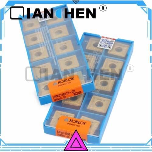 Original KORLOY SNMG190612-GR NC3020 (10pcs/lot) Cutting Tools Insert Hard Alloy Ashley
