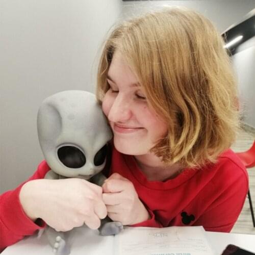 NPK DOLL 14inch realistic Alien baby reborn doll full vinyl silicone baby doll toys Creative gift