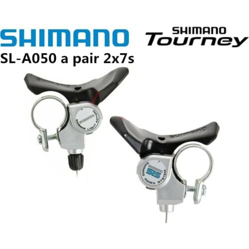 Shimano TOURNEY SL-A050 Left Right Side A050-LB A050-RA Shifting Handle 2x7 Speed Road Bike Handlebar Support Shifting Handle