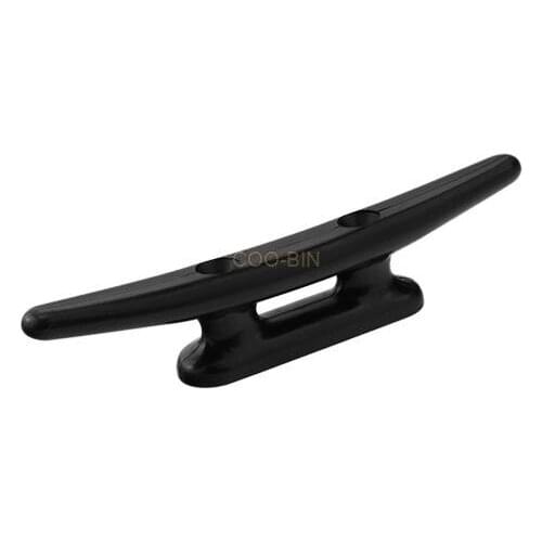 Marine Open Base cleat Deck Line Rope Tie Black nylon plastic Bollard rope for Kayaking boat yacht accessories