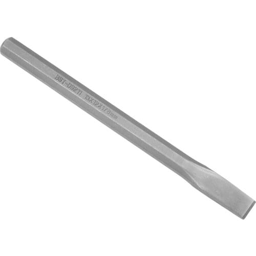 Uxcell 6-1/2 7/8 Inch Flat Chisel Cr-V Steel Octagonal Shank for Demolishing Concrete Breaker Mold Making Machining 1pcs