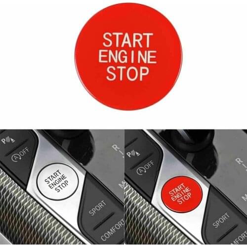 ABS Car Engine Start Stop Switch Button Replace Cover For BMW G20 G05 G06 G07 G14 Z4