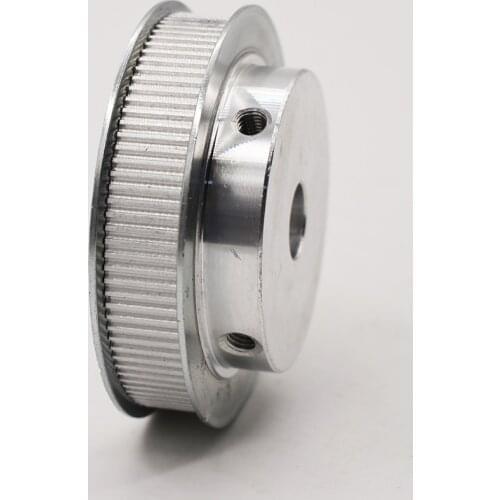 Aluminum Alloy BF Type 2GT 110 Teeth 6-25mm Inner Bore Timing Pulley 7/11mm Width 2mm Pitch Synchronous Wheel
