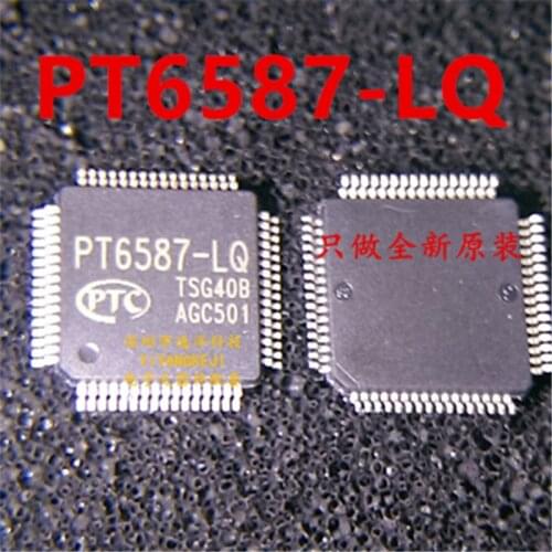 5PCS/LOT 100% New PT6587-LQ PT6587 LQ QFP-48 Chipset