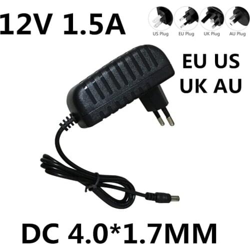 Power adapter DC 12V 1.5A 1500MA AC 100-240V converter charger power supply 12 V Volt For xiaomi Yeelight RGB LED 2M Smart Light