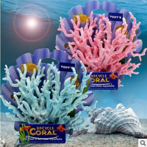 Fish Tank Landscaping Simulation Coral Aquatic Resin Fake Coral Aquarium Box Coral Hard and Dry Coral Ornaments